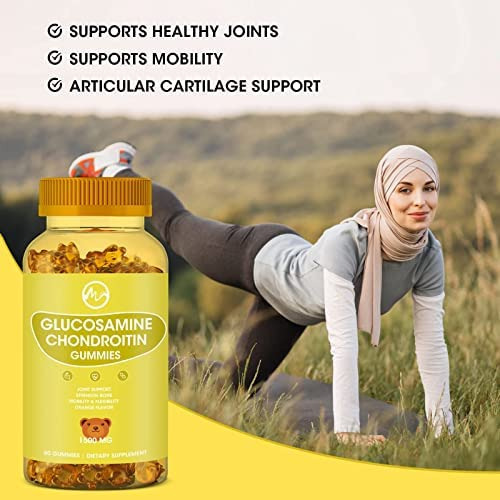 Gomas De Glucosamina E Condroitina Com Msm - 1500 Mg De For - Imagem 6