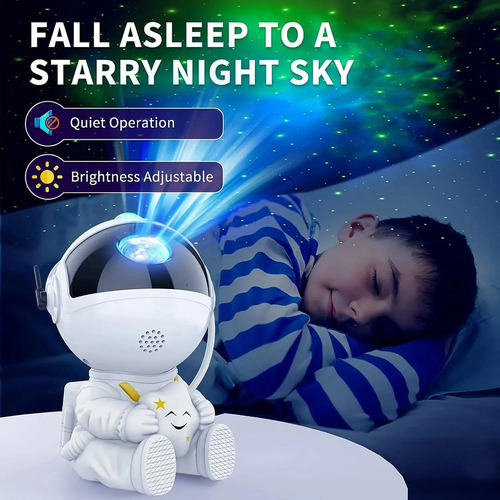 Projetor P1astronaut Led Night Light Starry Projectors Lamp - Imagem 5