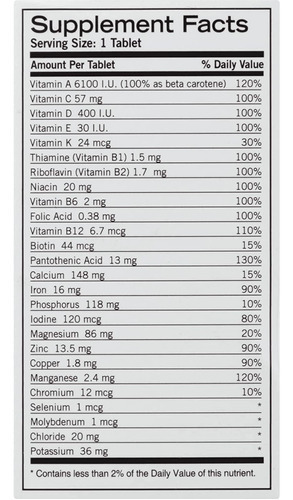 Geritol Comprimidos Completos 100 Comprimidos - Imagem 4