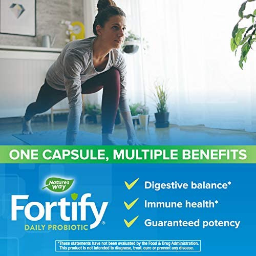 Nature's Way Fortify Daily Probiotic, 50 Bilhões De Cultura - Imagem 3