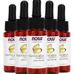 Óleo De Vitamina E Now Foods 2300iu 30ml Importado 5un