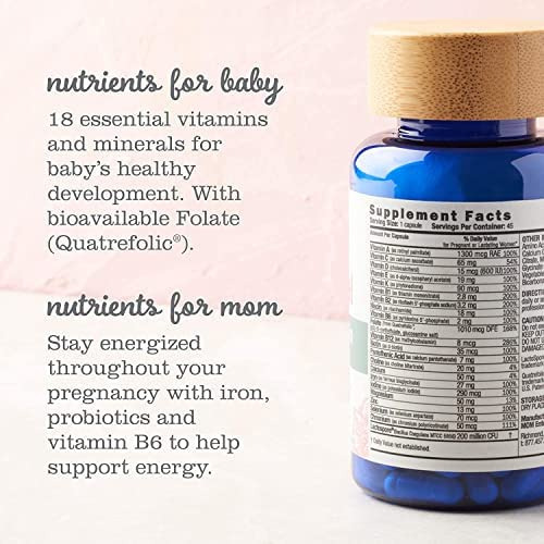 Multivitamínico Pré-natal Mommys Bliss Com Ferro E Ácido F - Imagem 3