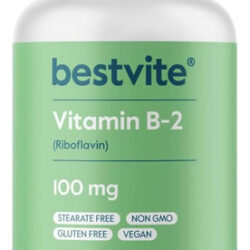 Bestvite Vitamina B-2 100mg (240 Cápsulas Vegetarianas) - Se