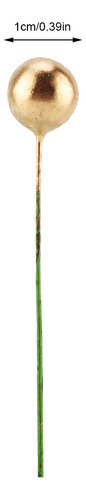 100 Unidades De Casa De Natal Artificial Golden Holly Berry - Imagem 7