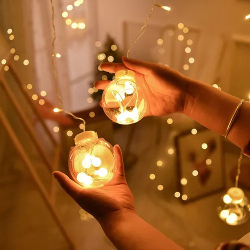 Cascata 126 Led Natal Decoração 8 Funções 110v - Imagem 5