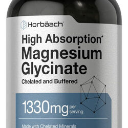 Glicinato De Magnésio Tamponado | 1330mg | 250 Cápsulas | Co