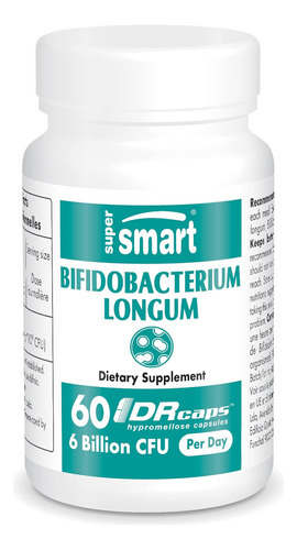 Supersmart - Bifidobacterium Longum 6 Bilhões De Ufc Por Dia