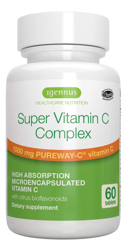Super Vitamina C De Alta Absorção, Clean Label Pureway-c 100