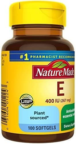 Vitamina E Nature Made 267mg 100 Cápsulas - Imagem 6