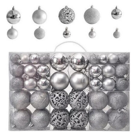 Conjunto De 100 Esferas De Decoração De Natal De Estilo Mist - Imagem 9