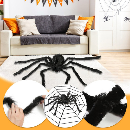 Decoração De Festa De Halloween Da Aranha Assombrada Casa Su