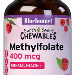 Bluebonnet Earth Sweet Celular Metilfolato Ativo 400 Mcg Co