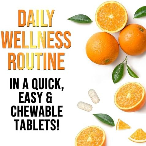 Vitamina C De Força Extra 1000 Mg - Vita C Mastigável Para S - Imagem 7