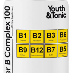 Youth & Tonic Super B Complex Para Uma Mente Clara E Um Meta