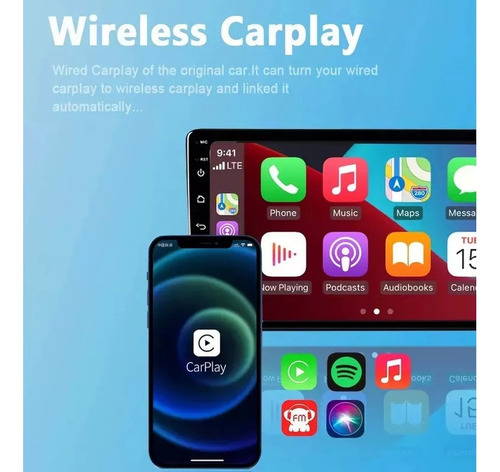 - Didu Adaptador Carplay Sem Fio 2 Em 1, Conversor - Imagem 7
