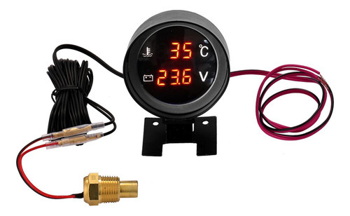 De 12.0v/24v Medidor De Temperatura Da Água Do Carro