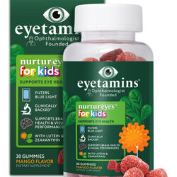 Eyetamins Nurtureyes Eye Health Gummy Para Crianças - 30 Gom