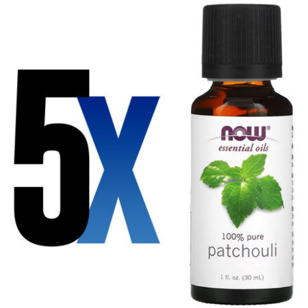 Óleo De Patchouli Now Foods 30 Ml Puro Importado 5un - Imagem 2
