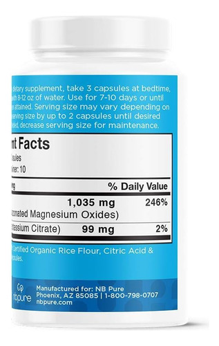Nbpure Mago7 - Limpeza E Desintoxicação Do Cólon Natural - A - Imagem 8