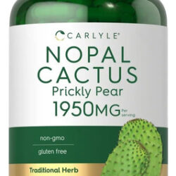 Supplement Carlyle Prickly Pear 1950mg 180 Capsules