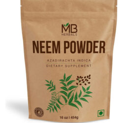 Pó De Neem Puro Mb Herbals 1 Libra | 16 Onças | 454 Gramas |