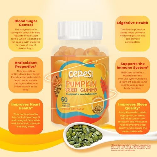 Gomas De Óleo De Semente De Abóbora 4.000 Mg Para Cresciment - Imagem 7