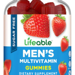 Gomas Multivitamínicas Lifeable Sugar Free Men Vegan 90 Quil