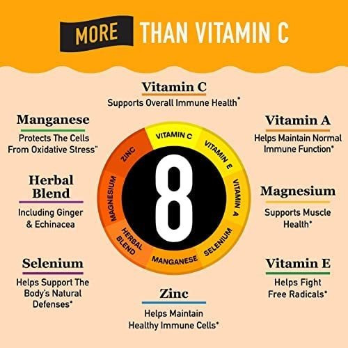 Vitamina C Airborne 1000 Mg 30 Comprimidos Efervescentes - Imagem 3