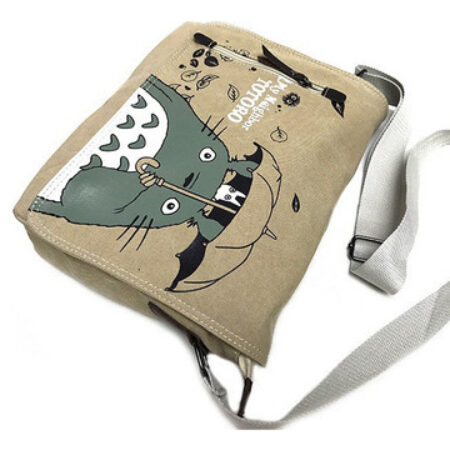 Bolsa De Viagem Totoro's Neighbours: Messenger Vintage - Imagem 4