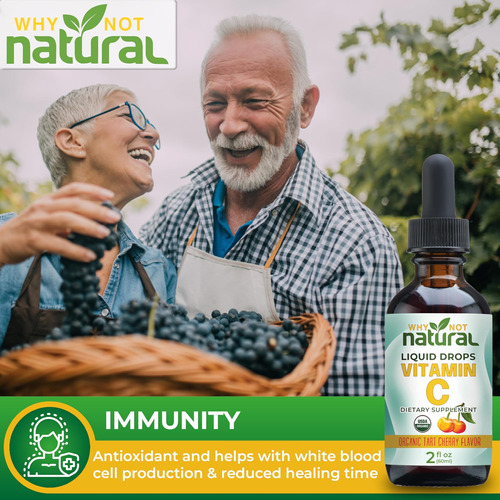 Por Que Não Suplemento De Gotas De Vitamina C Líquida Orgâni - Imagem 5