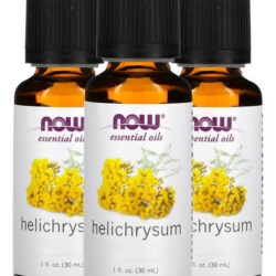 Mistura De Óleo De Helichrysum Now Foods 30ml Importado 3un