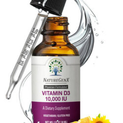 Suplemento Naturegenx Vitamina D3 Líquida 10000 Ui 30ml