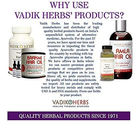 Vadik Herbs Casca De Ashoka (saraca Indica) Wildcrafted, Col - Imagem 4