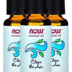 Mistura Óleo Clear The Air Now Foods 30ml Importado 3un