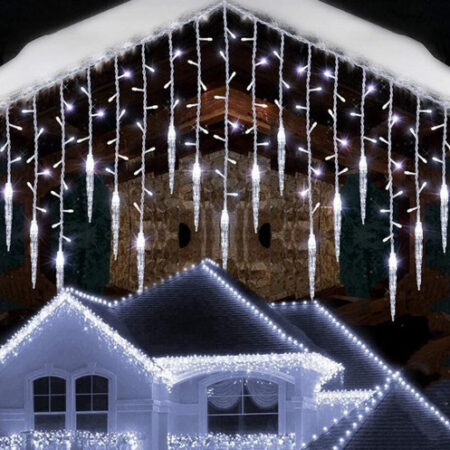 Lâmpada De Cortina Decorativa De Natal 3.5m — foto 4 Lâmpada De Cortina Decorativa De Natal 3.5m — foto 4