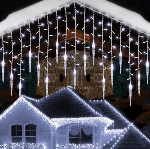 Lâmpada De Cortina Decorativa De Natal 3.5m — foto 4 Lâmpada De Cortina Decorativa De Natal 3.5m - Imagem 4