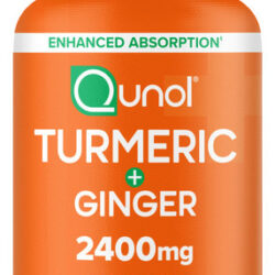 Suplemento Qunol Turmeric Curcumin 2400mg Com Pimenta Preta