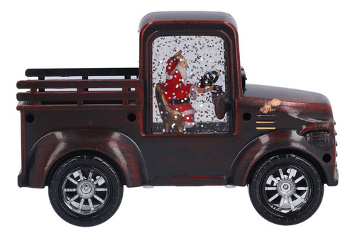 A Luz Retro Da Noite Do Carro Do Natal Conduziu A Lanterna D - Imagem 5