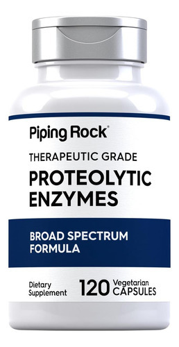 Suplemento De Enzimas Proteolíticas Piping Rock | 120 Cápsul