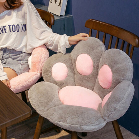 Sofá Bear Paw Lazy Almofada De Assento Fofa De Pelúcia 60×70 — foto 2