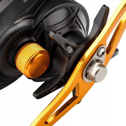 Carretilha De Pesca Gf2000 15kg Drag 5 Rolamentos High Speed - Imagem 2
