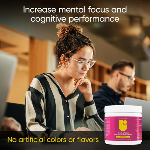Universal U Boost & Focus Powder, Aumenta A Energia E O Dese - Imagem 4