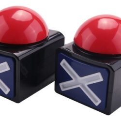 2 Peças De Campainha De Resposta Do Jogo, Botão De Reproduçã