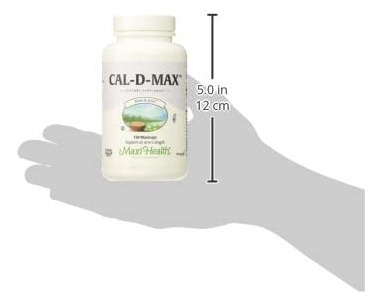 Maxi Health Cal-d-max - Citrato De Cálcio - Com Vitamina D3 - Imagem 3
