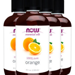 Óleo De Laranja Now Foods 118ml Puro Importado 4un