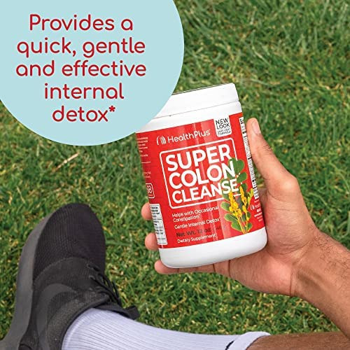 Health Plus Super Colon Cleanse, 45 Porções, 12 Onças (pacot - Imagem 7