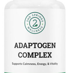 2nd Springs Adaptogen Complex Booster De Calma, Energia E Vi