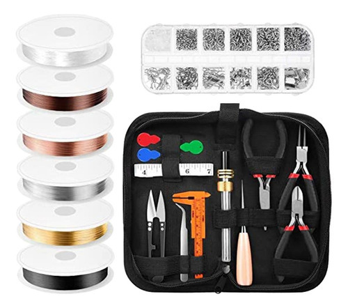 Kit De Ferramentas Para Fabricação De Joias, Alicates, Fios