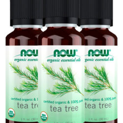 Óleo De Tea Tree Puro Now Foods 30 Ml Orgânico Importado 3un