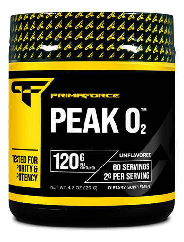 Suplemento De Treino Do Primaforce Peak O2, 120 Gramas - Mis